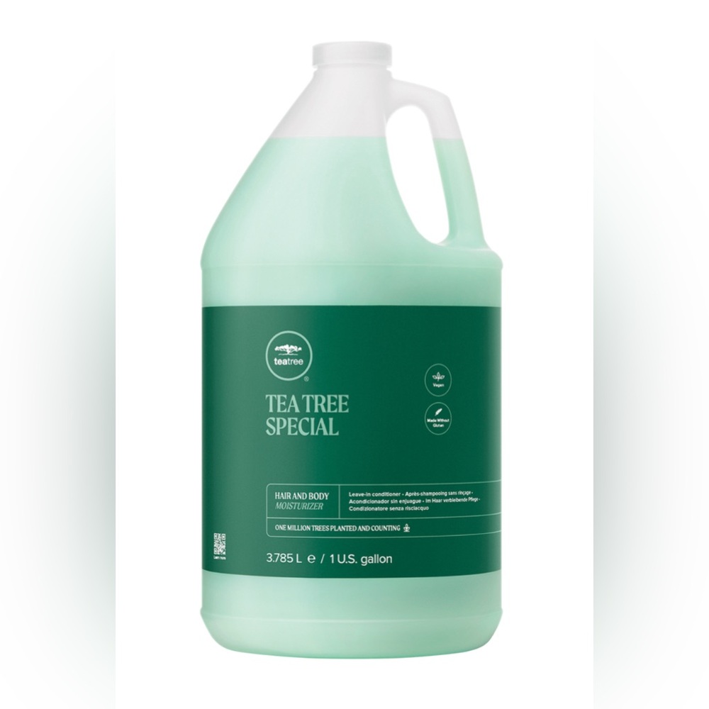 Paul Mitchell Tea Tree Special Hair & Body Moisturizer GALLON W/ FREE pump. NEW.